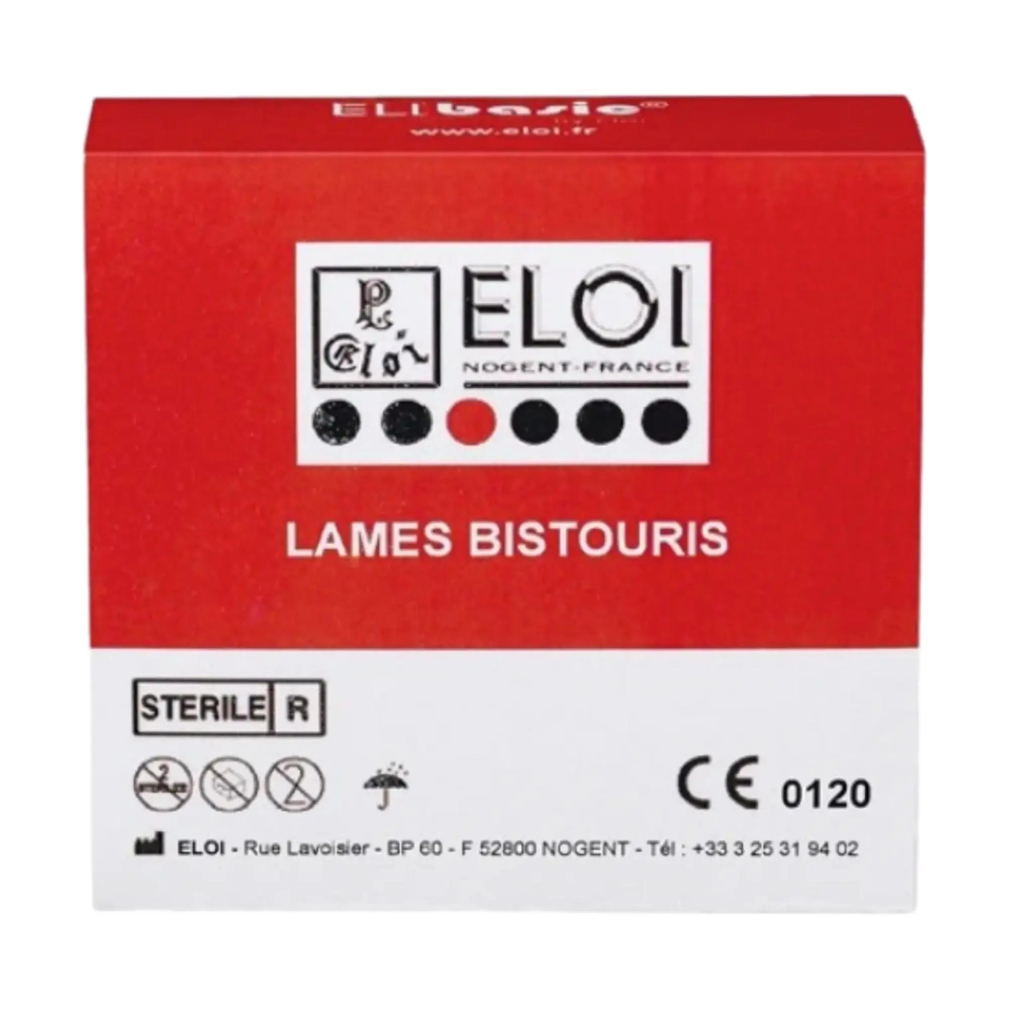 100 sterile scalpel blades - Elibasic by Eloi