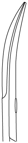 Ciseaux à ongles courbés- Longueur : 9 cm - Ruck