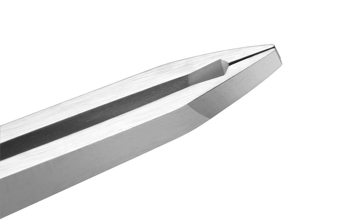 Pince à épiler biseautée DiamondGrip - Longueur : 9,5 cm - Tranchant : 3 mm - Ruck