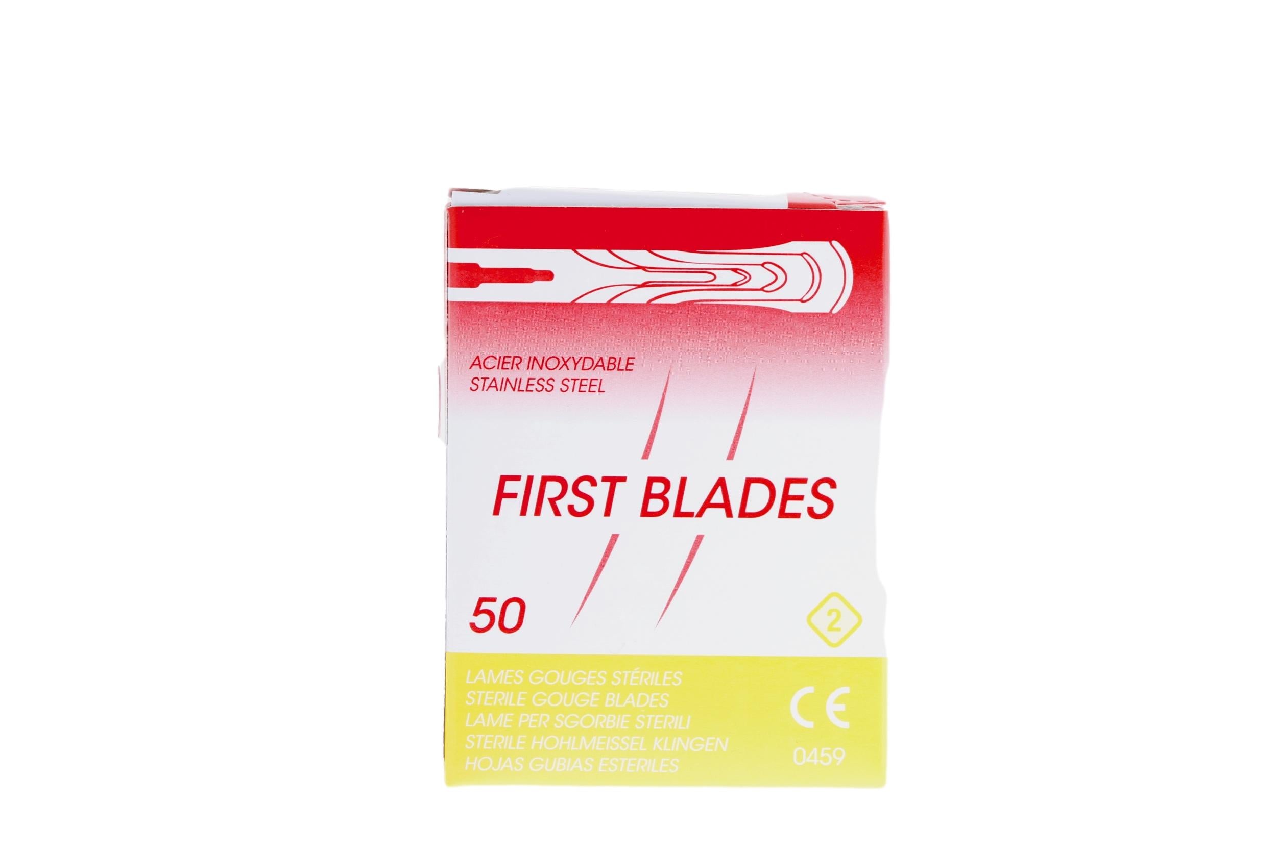 50 lames de gouges stériles - First Blades