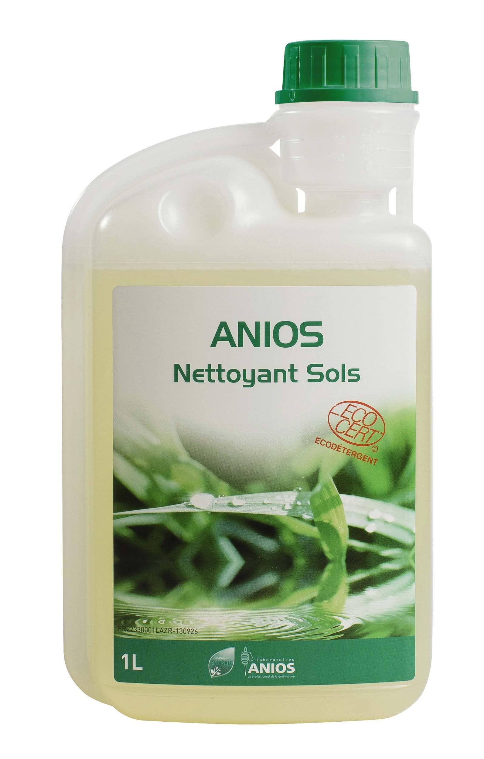 Anios - Nettoyant Sols - Ecocert - 1L ou 5L