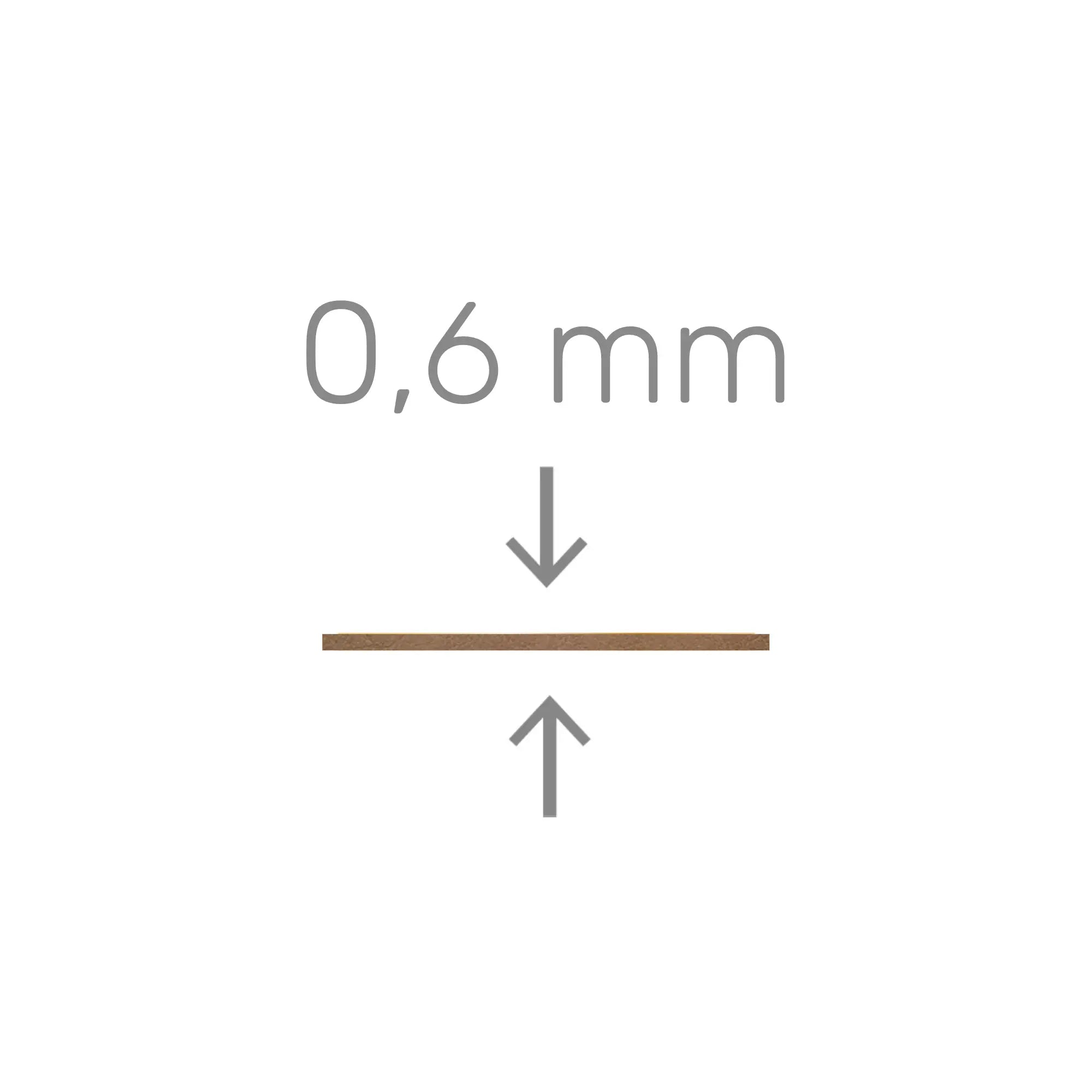 Recouvrement My Synthétique - Polyuréthane - 0,6 mm / 1 mm / 1,1 mm - My Podologie