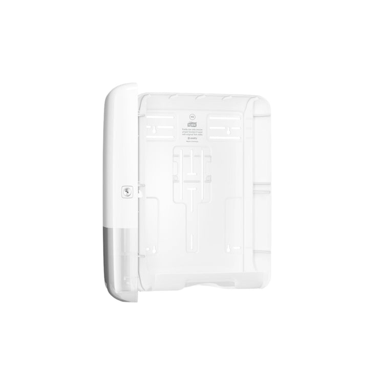 Distributeur blanc d'essuie-mains papier - Système H3 - Pliage C/Z - Tork
