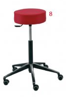 Tabouret Pivotant sellerie confort surpiquée - Ferrox