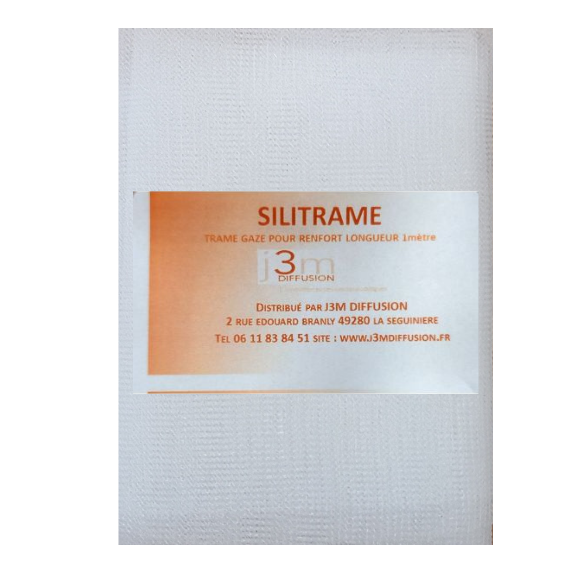 Silitrame - Trame Gaze pour orthoplastie - Pour la fabrication d'orthèse - j3m 