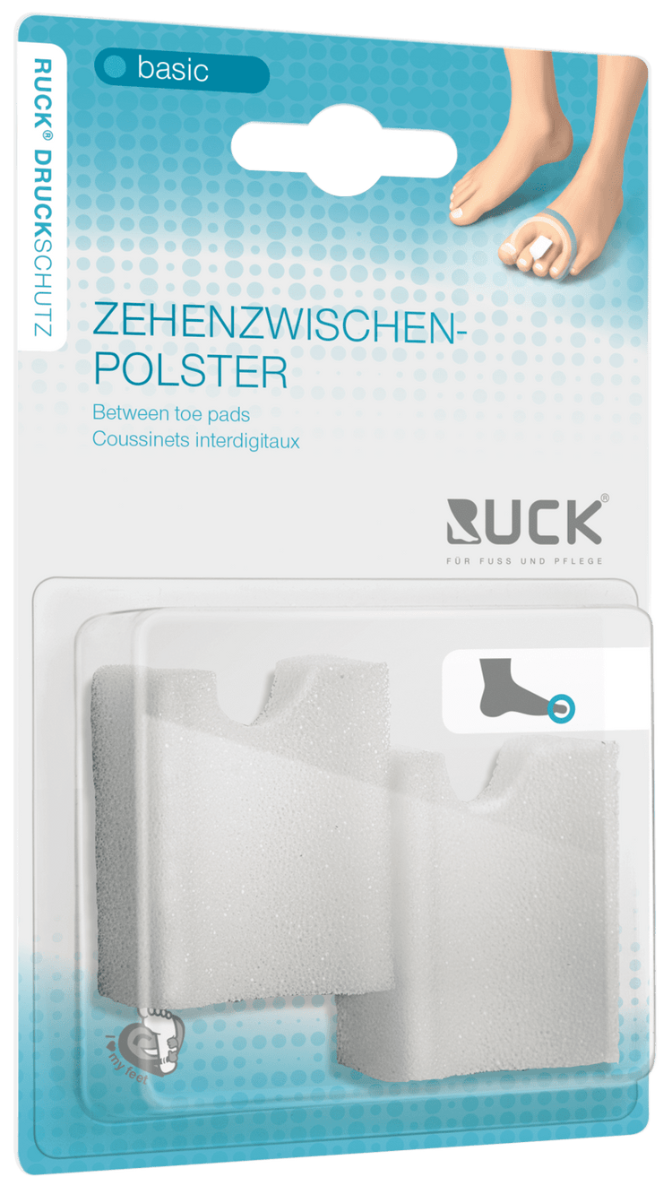 Protection pour orteils en mousse souple - 3 tailles disponibles - 2 pièces - Ruck