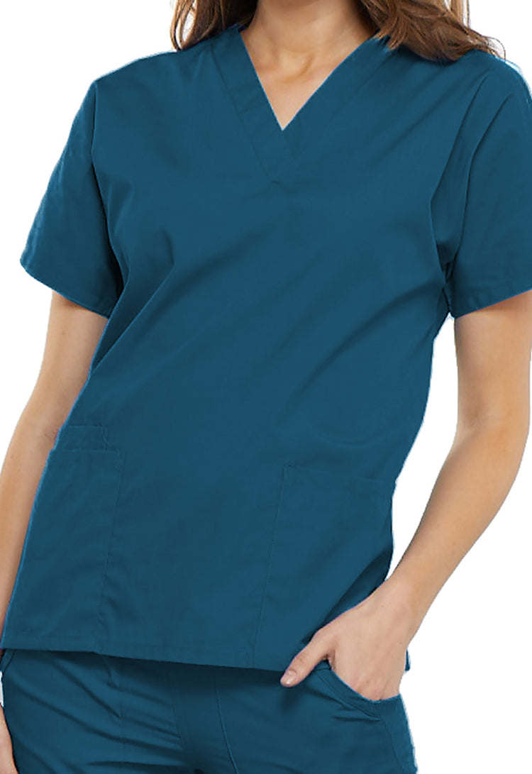 Guéthary - Tunique médicale - Col V - Manches courtes - Femme - Cherokee - Couleur 1 Cherokee Authentic Workwear