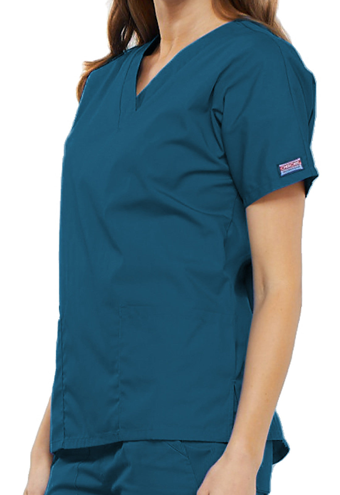 Guéthary - Tunique médicale - Col V - Manches courtes - Femme - Cherokee - Couleur 1 Cherokee Authentic Workwear