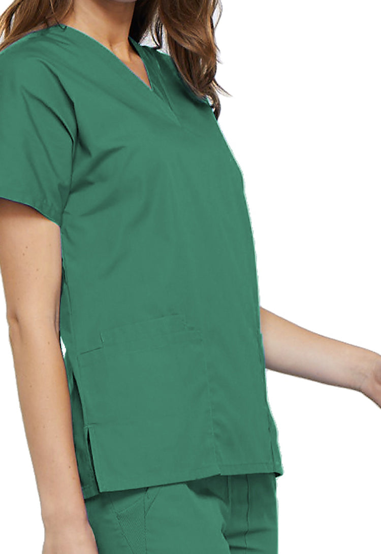 Guéthary - Tunique médicale - Col V - Manches courtes - Femme - Cherokee - Couleur 1 Cherokee Authentic Workwear