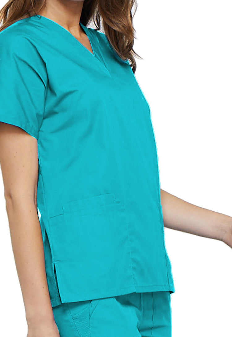 Guéthary - Tunique médicale - Col V - Manches courtes - Femme - Cherokee - Couleur 1 Cherokee Authentic Workwear