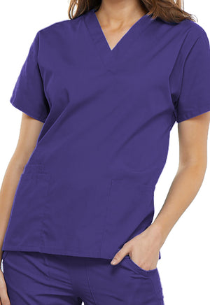 Guéthary - Tunique médicale - Col V - Manches courtes - Femme - Cherokee - Couleur 2 Cherokee Authentic Workwear