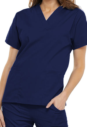 Guéthary - Tunique médicale - Col V - Manches courtes - Femme - Cherokee - Couleur 2 Cherokee Authentic Workwear