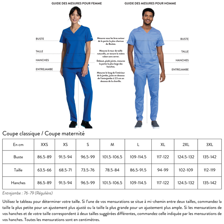 Guéthary - Tunique médicale - Col V - Manches courtes - Femme - Cherokee - Couleur 1 Cherokee Authentic Workwear