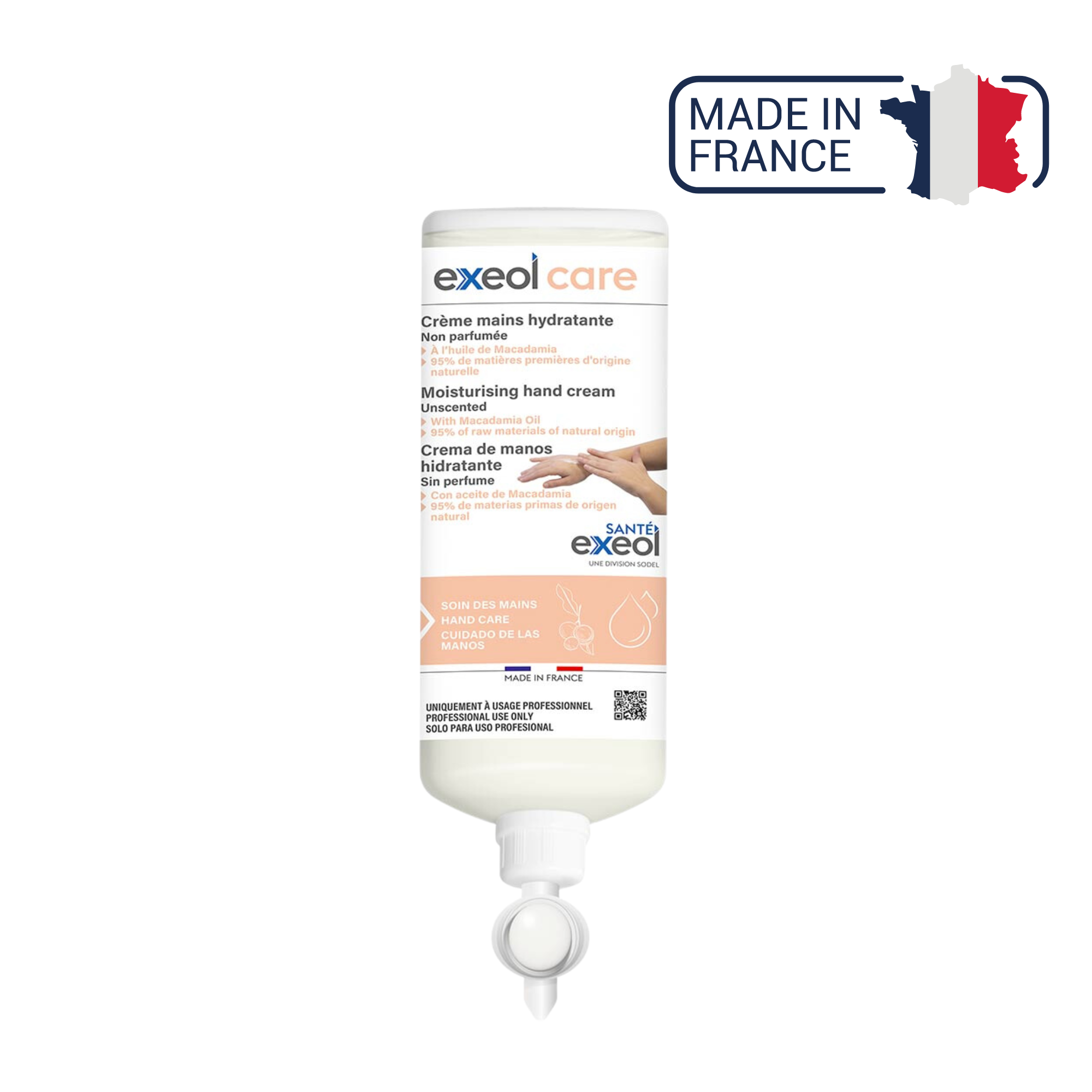 Crème mains hydradante - Exeol Care - Sodel