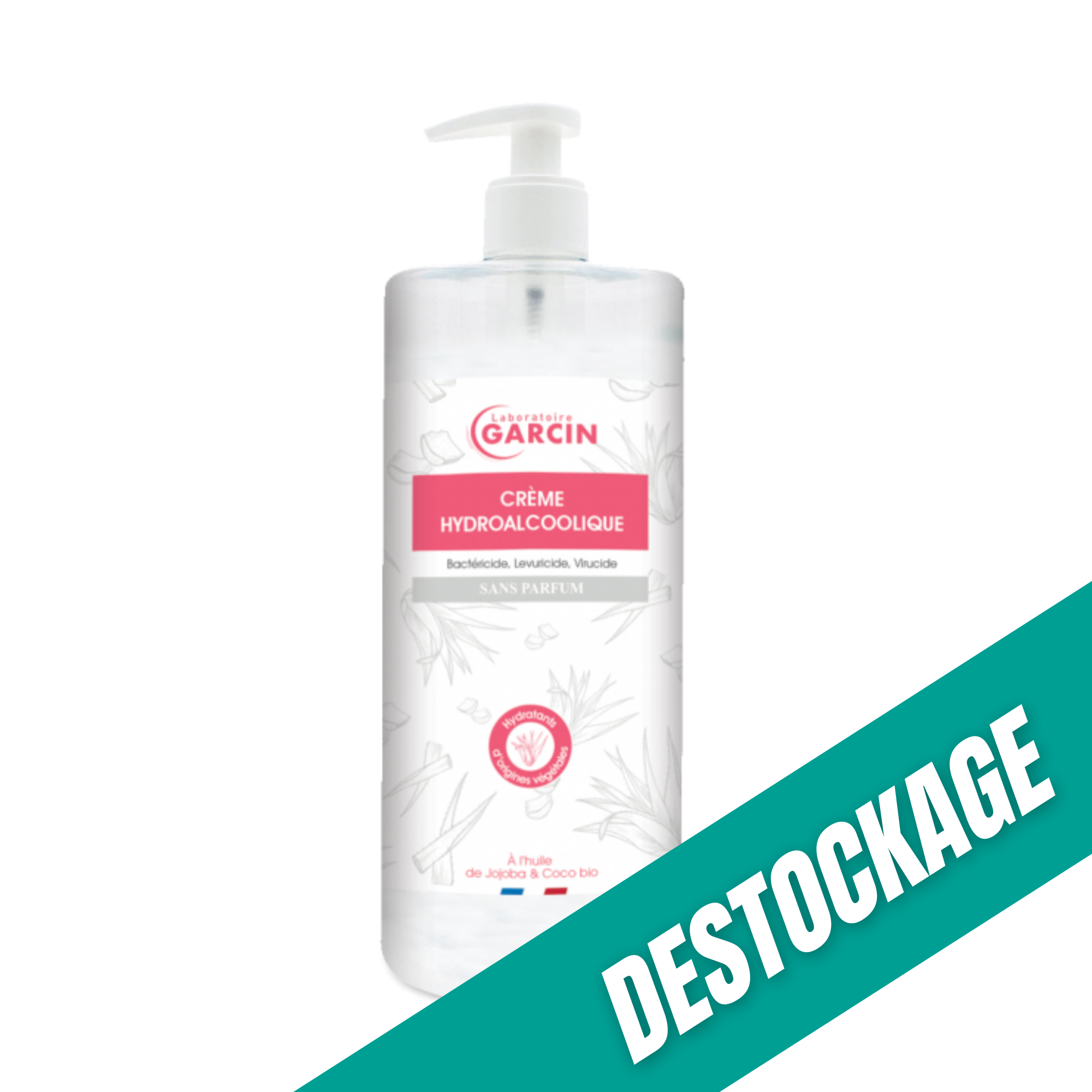 Crème Hydroalcoolique - Laboratoire Garcin // Destockage