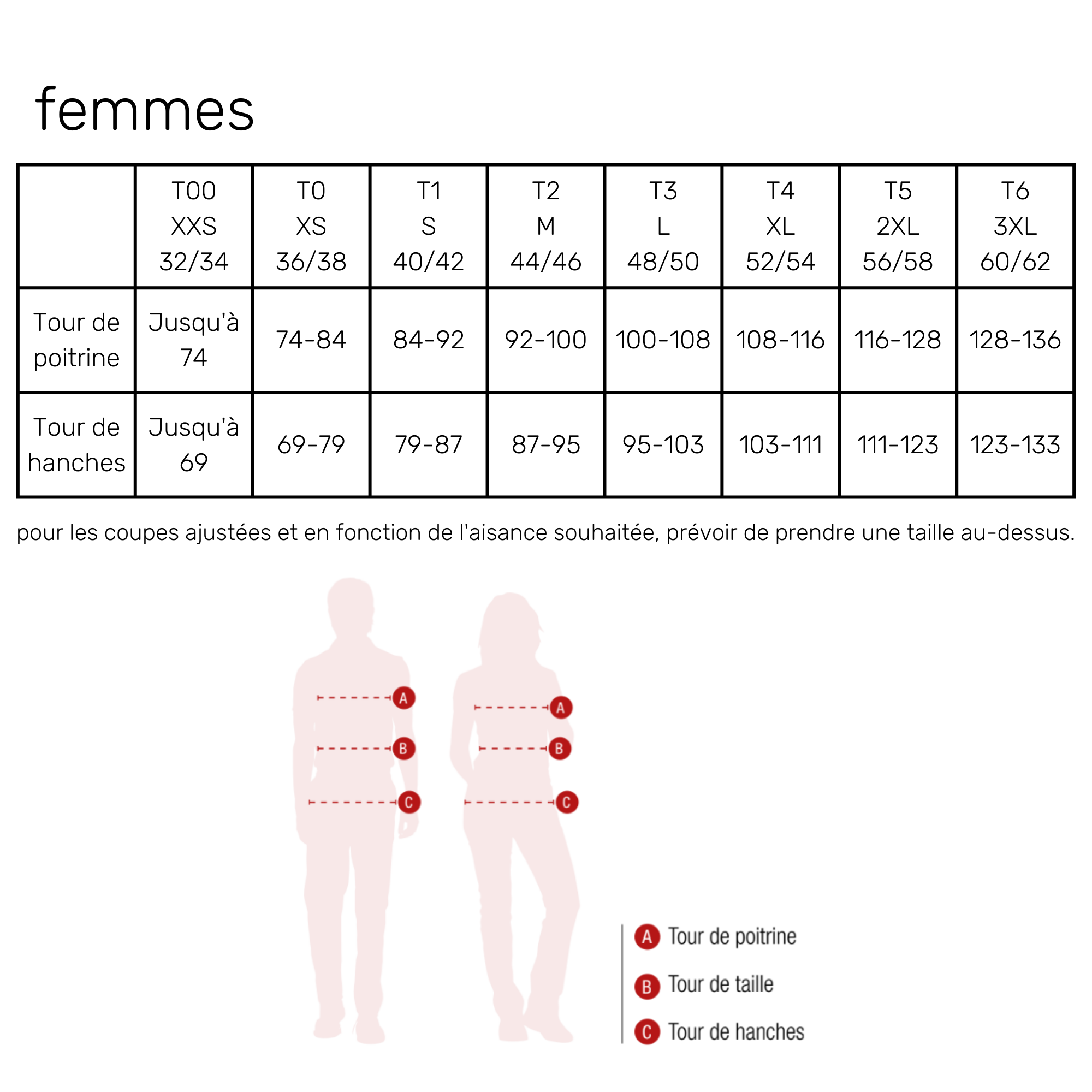 Sophie - Tunique - Manches courtes - Femme - 75 cm