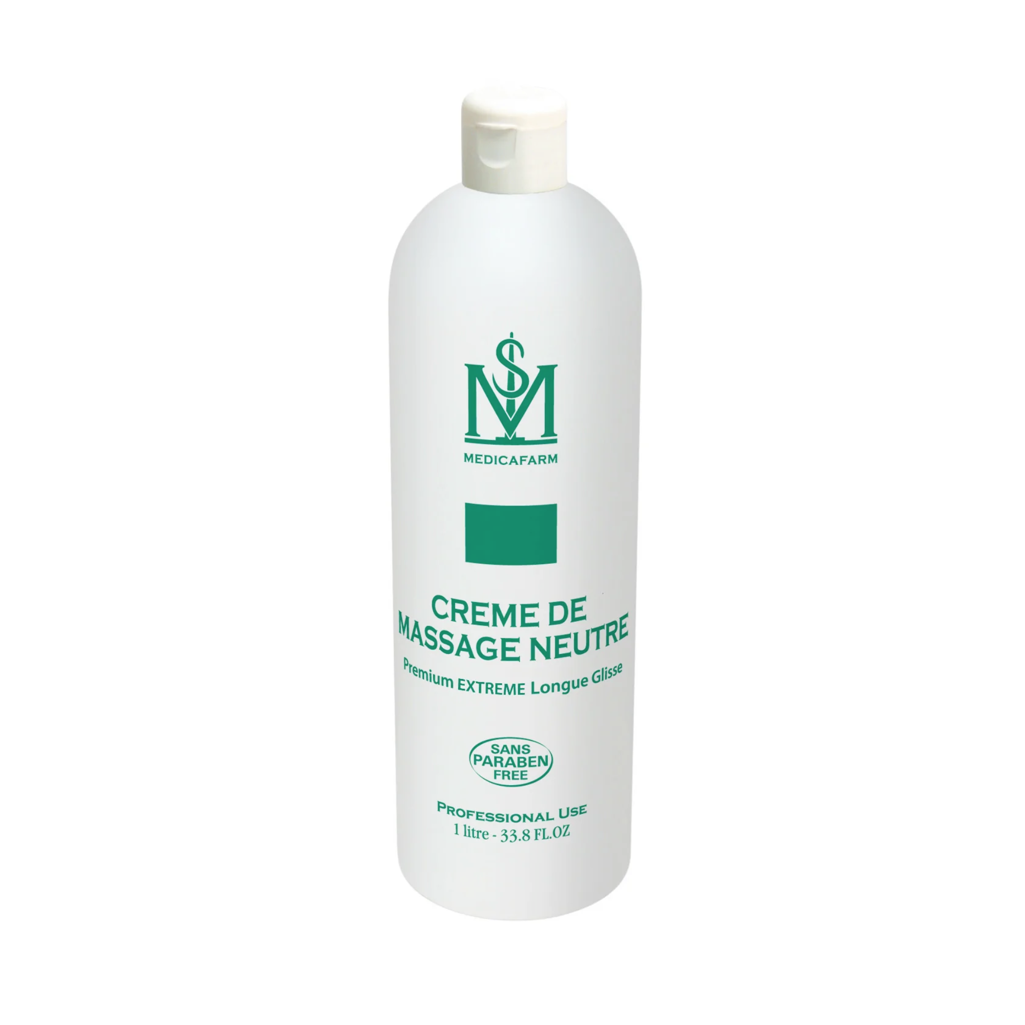 Crème de massage neutre premium extreme longue glisse - 250 ml ou 1 L - Medicafarm