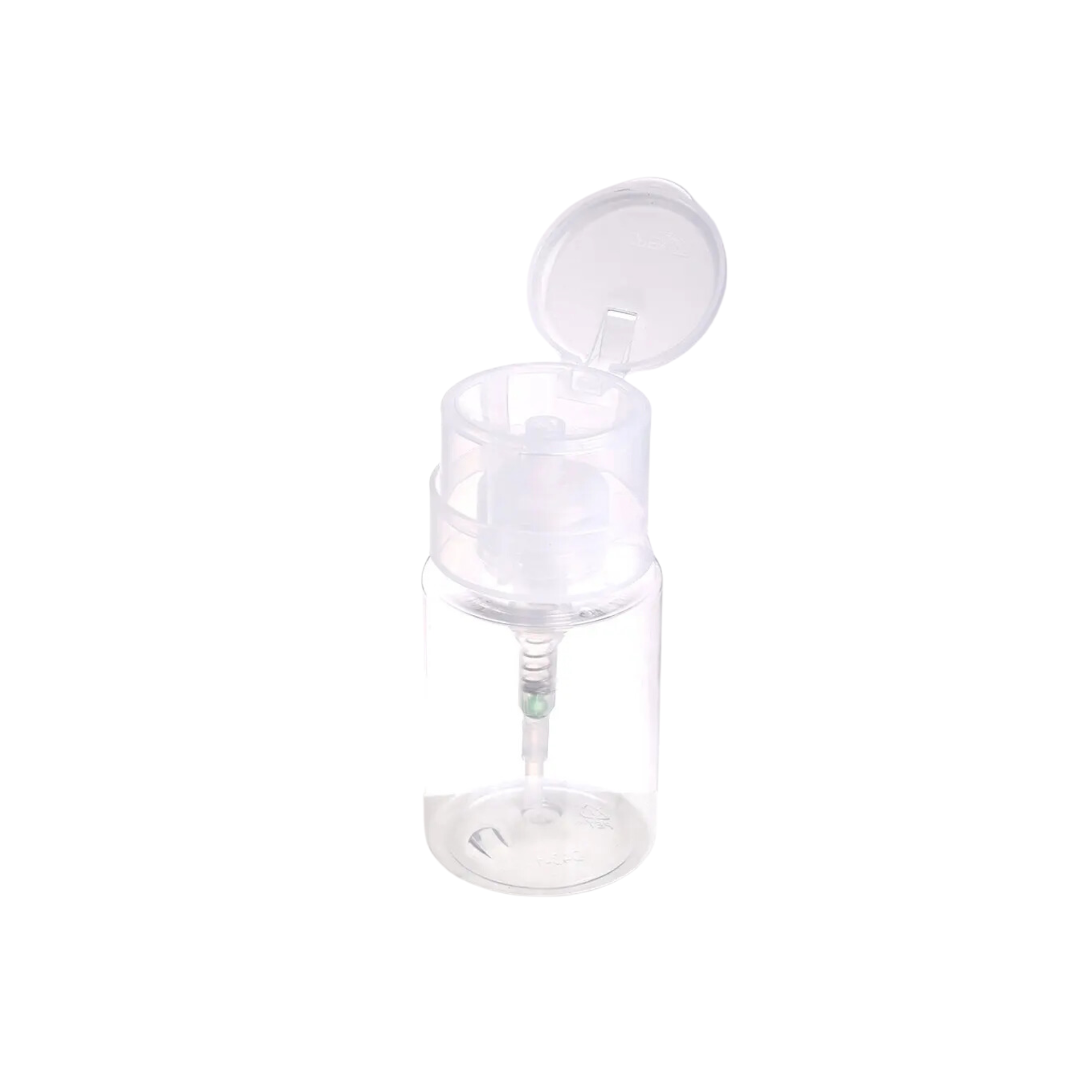 Flacon plastique distributeur à pompe pour liquide - 100 ml
