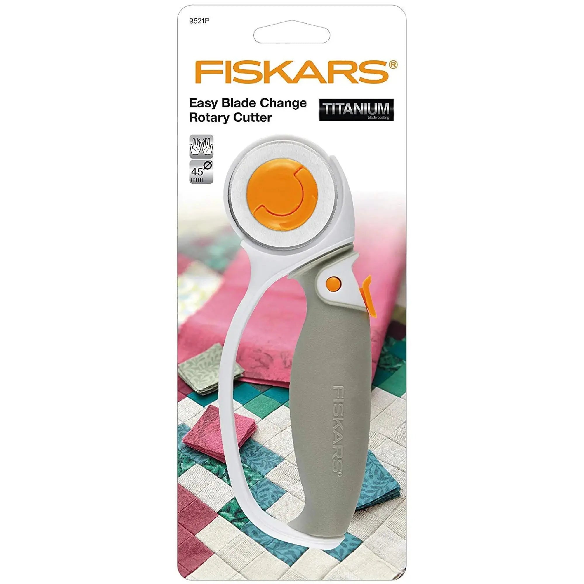 Cutter Rotatif - Poignée confortable - ø 45 mm - Fiskars - My Podologie