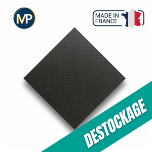 Recouvrement My Carefoam 35 - 1,5 mm - Shore 33 - 1 x 1 m - Noir perforé // Destockage Destockage