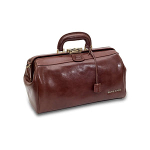 Mallette médicale CLASSY - Cuir Marron ou Bleu - My Podologie