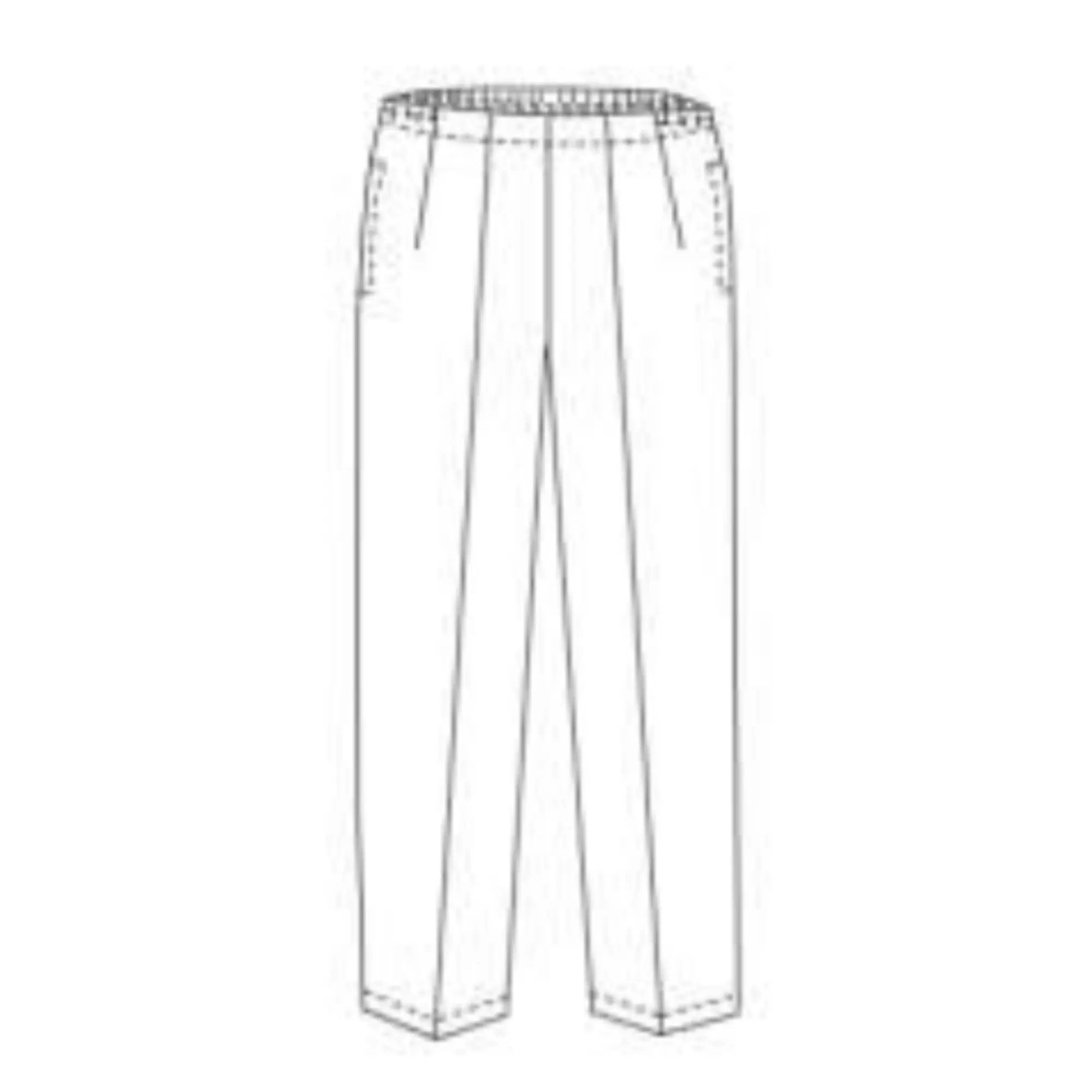 Manhattan - Pantalon - Femme - Ceinture élastique - Avec poches My Blouse