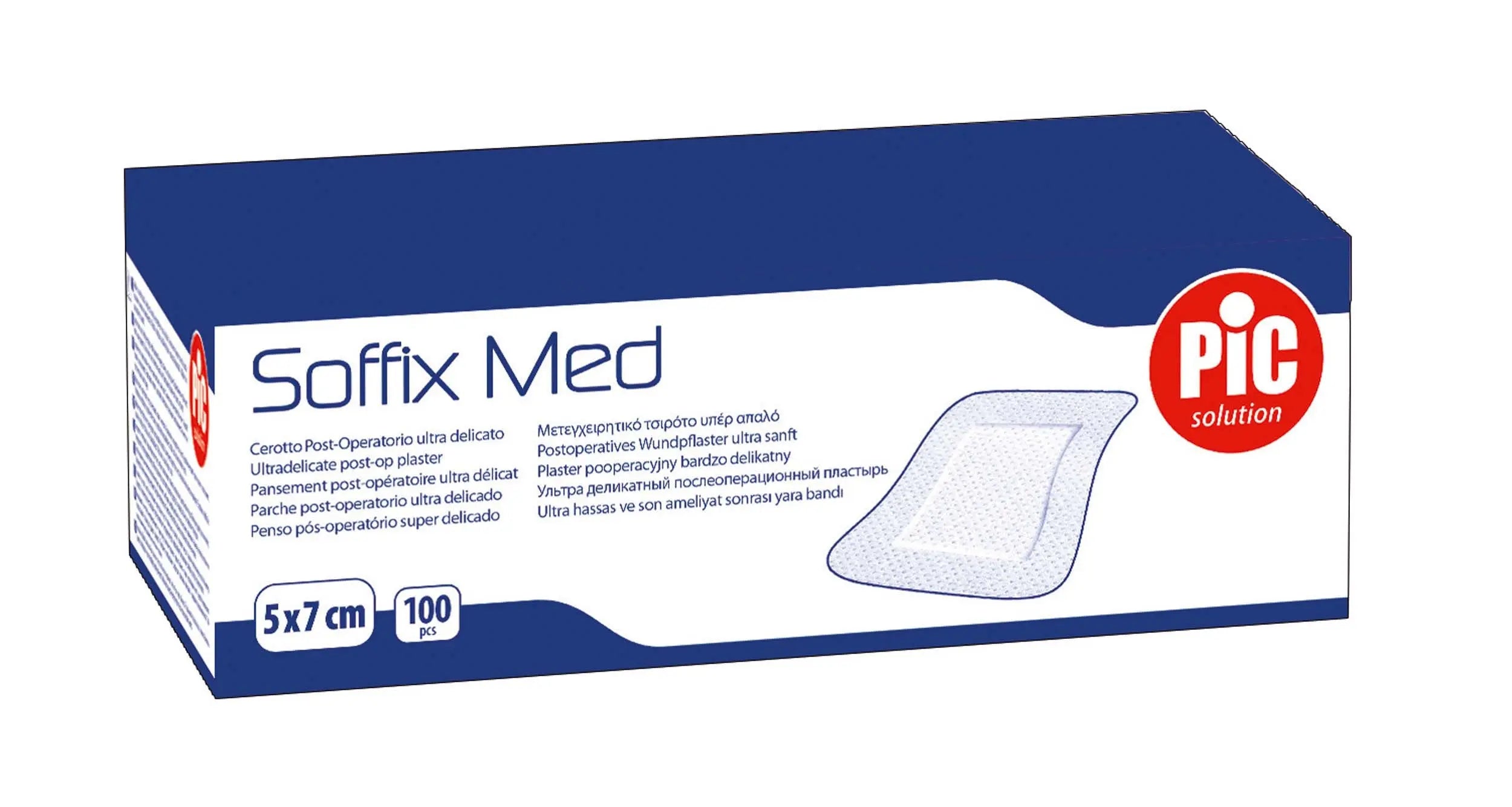 Pansements adhésifs Soffix Med - 4 dimensions - Pic Solution - My Podologie