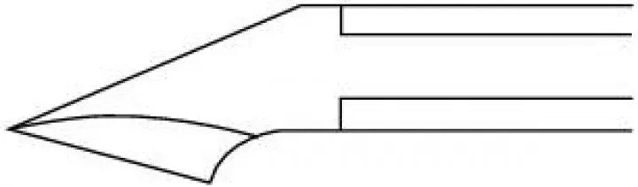 Pince à ongles - Coupe droite - Mors effilés 10 mm - 11,5 cm - Aesculap - HF465 Aesculap