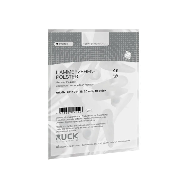 Protection pour orteils en gel  - Ruck Ruck  10-pièces