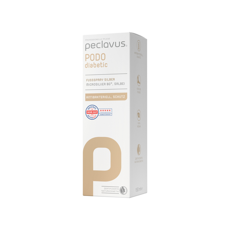 Spray pour les pieds - Argent - 150 ml - Peclavus Peclavus